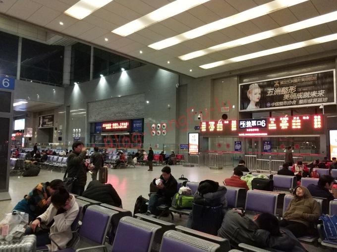 中国旅行 西安 武漢 鉄道