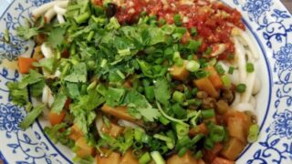 中国の食_西安_剁椒面(ドゥオジャオ麺)