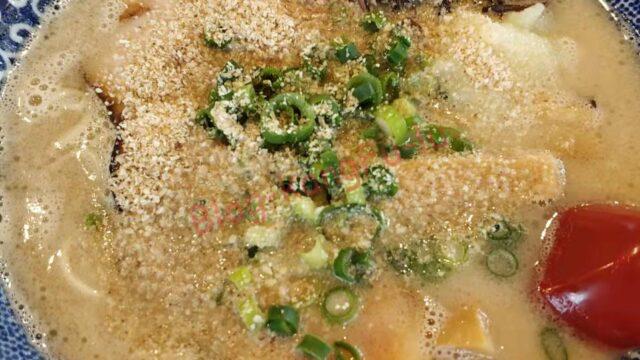 【ラーメン】博多ラーメン鶴亀堂 天白平針店 九州豚骨ラーメン