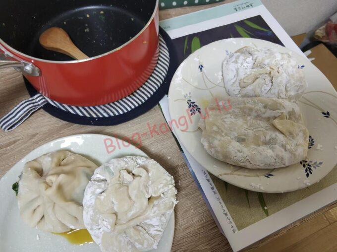 【料理】ニラ饅頭を作る