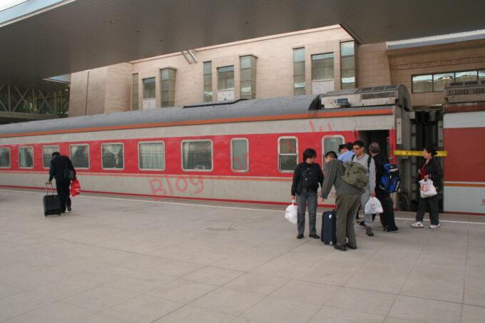 中国旅行 シルクロード 西安 敦煌 寝台列車