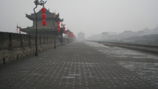 中国旅行_西安_城壁