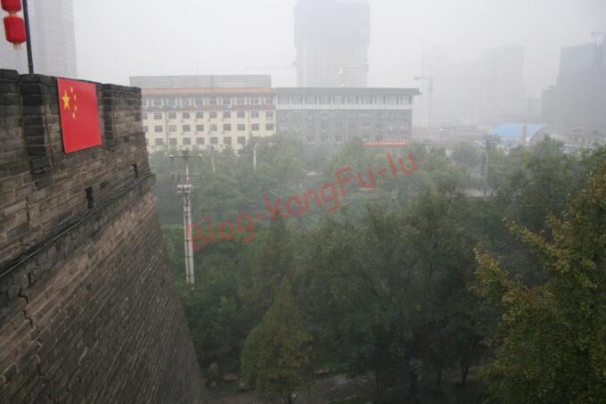 中国旅行_西安_城壁