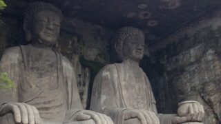 中国旅行 重慶 大足石刻 石窟 シルクロード 世界遺産 磁器口古鎮 火鍋