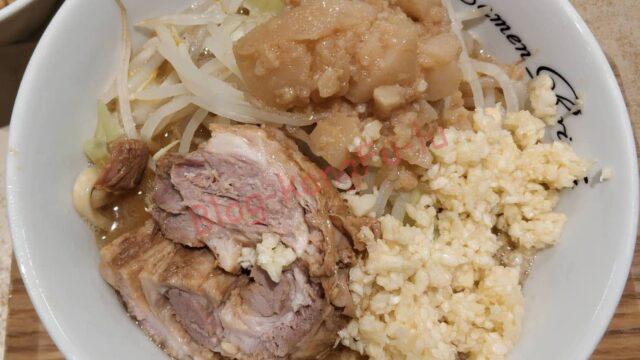 名古屋市 緑区 ラーメン 拉麺ぶらい 二郎系 ニンニク アブラ