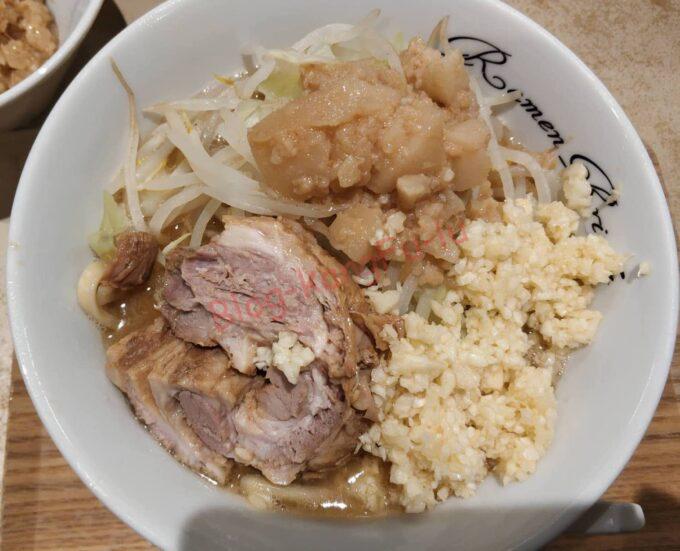 名古屋市 緑区 ラーメン 拉麺ぶらい 二郎系 ニンニク アブラ