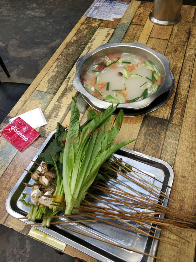 中国料理 陝西省 西安 串串 火鍋 ビール