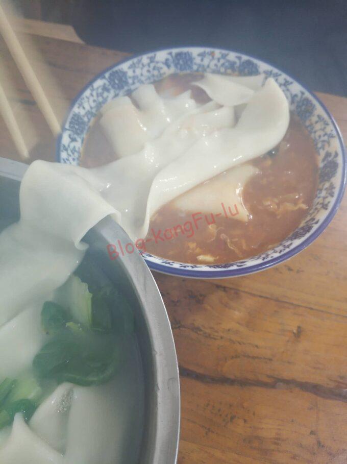 中国西安の名物麺 蘸水面