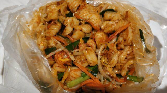 中国西安のローカルフード 炒麻食