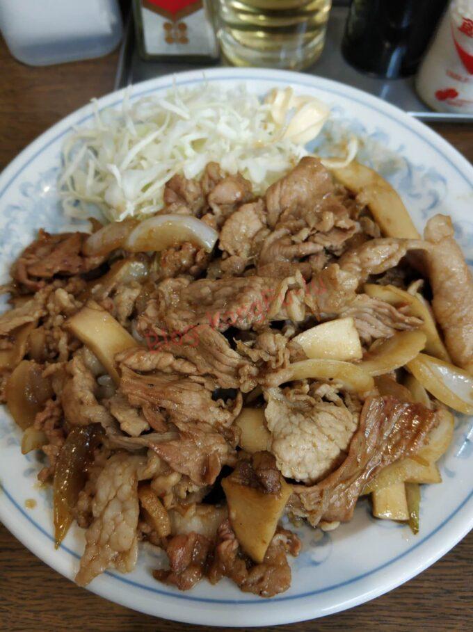 名古屋市天白区 中華料理 町中華 蘭蘭亭 豚丼 ポーク ブタ