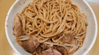 名古屋市中川区 ラーメン 二郎系 笑顔の為に ナゴヤ球場 ニンニクアブラ