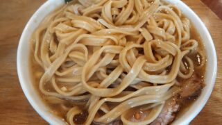 名古屋丸の内 二郎系 肉うどんさんすけ ニンニク アブラ ラーメン