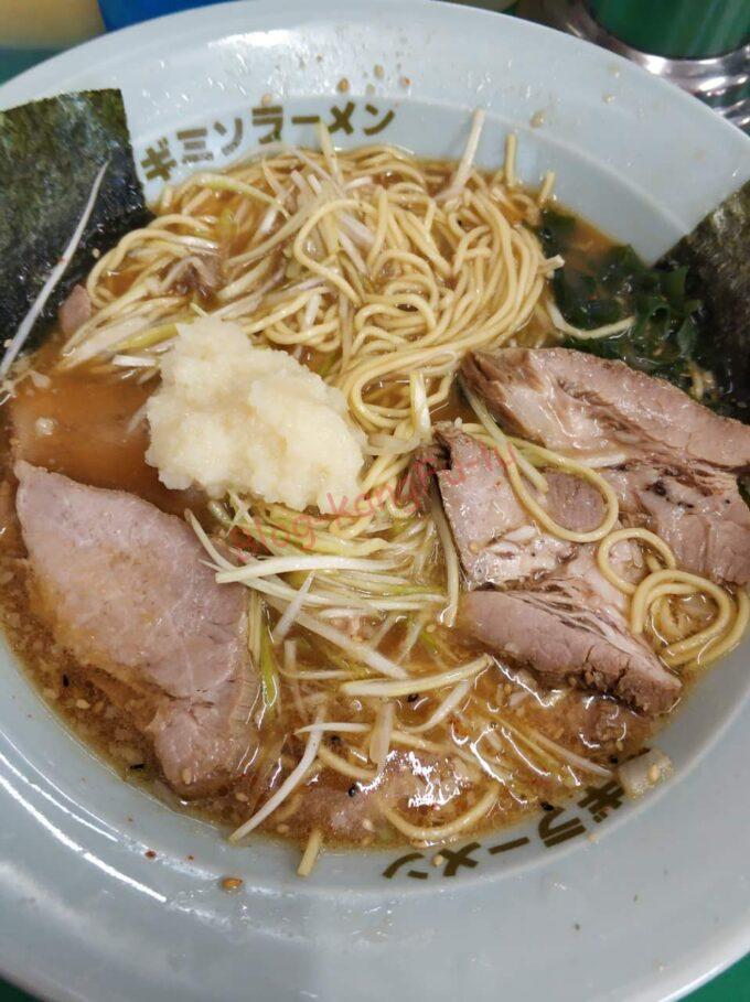 静岡県富士市 ラーメンショップ ネギみそチャーシュー麺