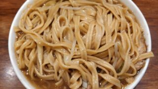 名古屋丸の内 ラーメン 二郎系 うどん 肉うどんさんすけ ヤサイ ニンニク アブラ 豚