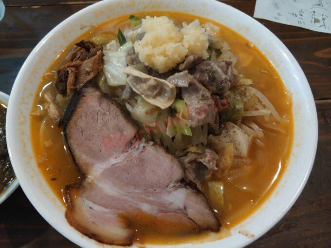 名古屋市中川区 ラーメン 達磨食堂 知多牛 ビーフカレー ニンニク ホルモン