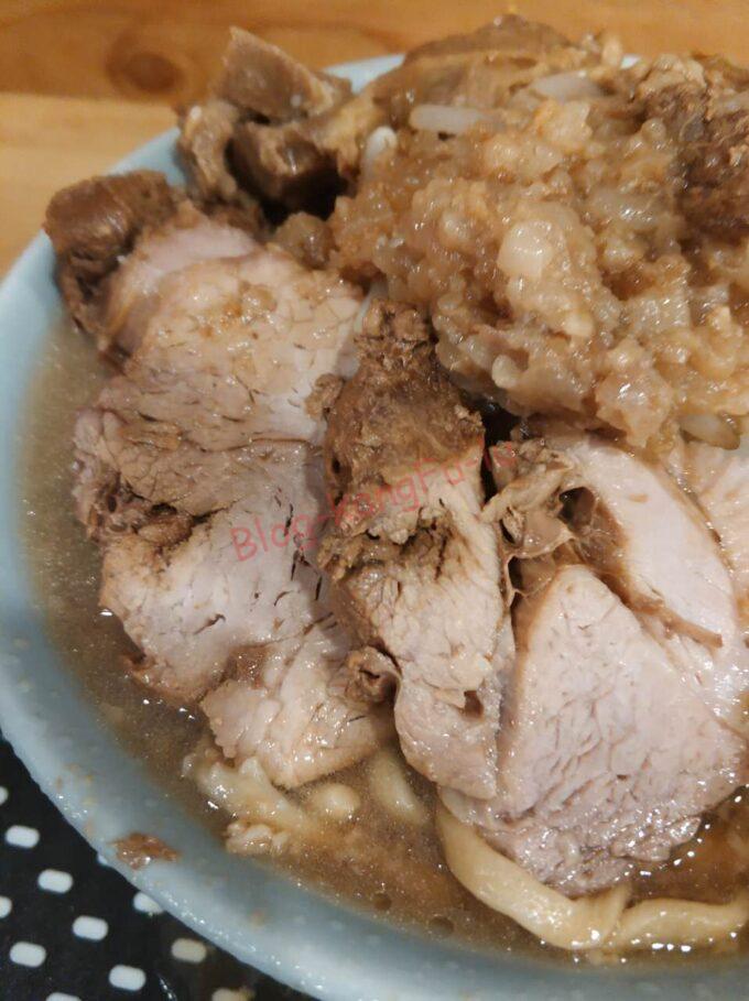 名古屋市瑞穂区 ラーメン 二郎系 夢を語れ愛知 ソーキ ニンニク アブラ ヤサイ カラメ