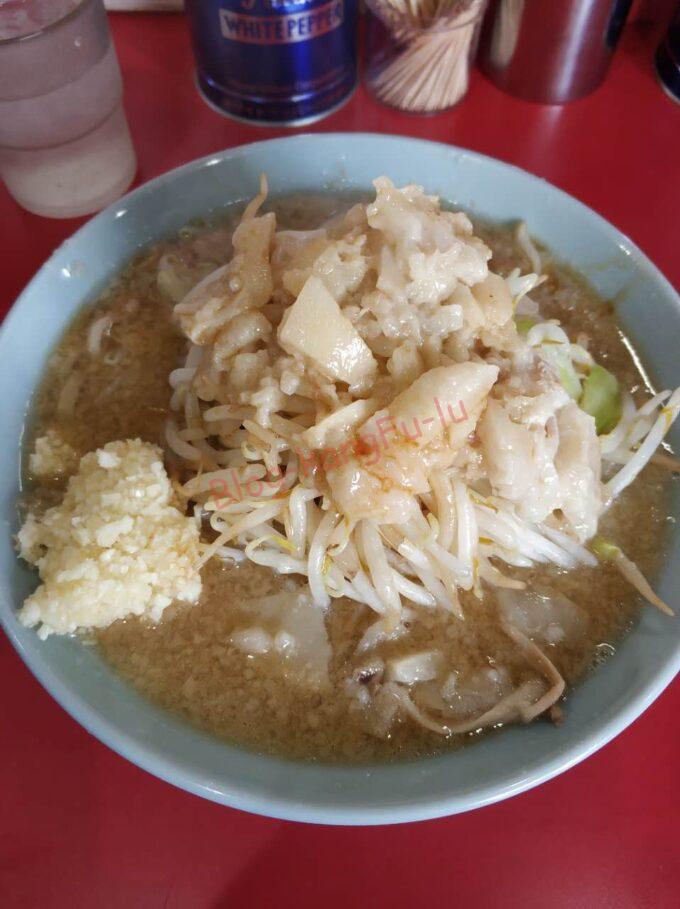 名古屋伏見 二郎系 ラーメン大 ニンニク アブラかたまり