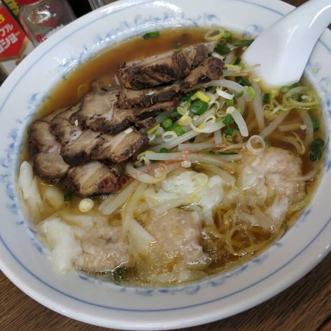 名古屋市天白区 蘭蘭亭 町中華 中華料理 ラーメン ワンタン チャーシュー 醤油