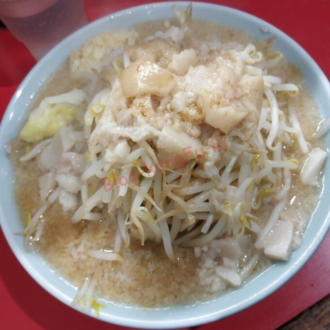 名古屋市中区 伏見 ラーメン大 二郎系 ニンニク アブラ 豚 カタマリ カラメ マシマシ