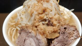 名古屋市天白区 ラーメン 二郎系 塩ラーメン 歴史を刻め ニンニク