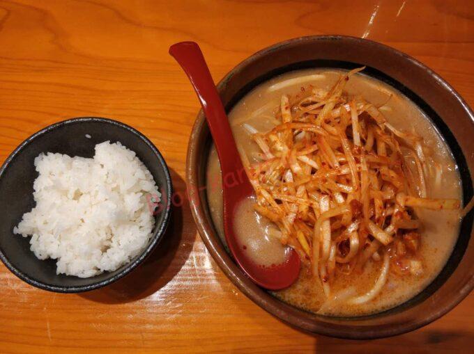 名古屋市天白区 ラーメン 味噌 田所商店 北海道味噌 肉ネギ