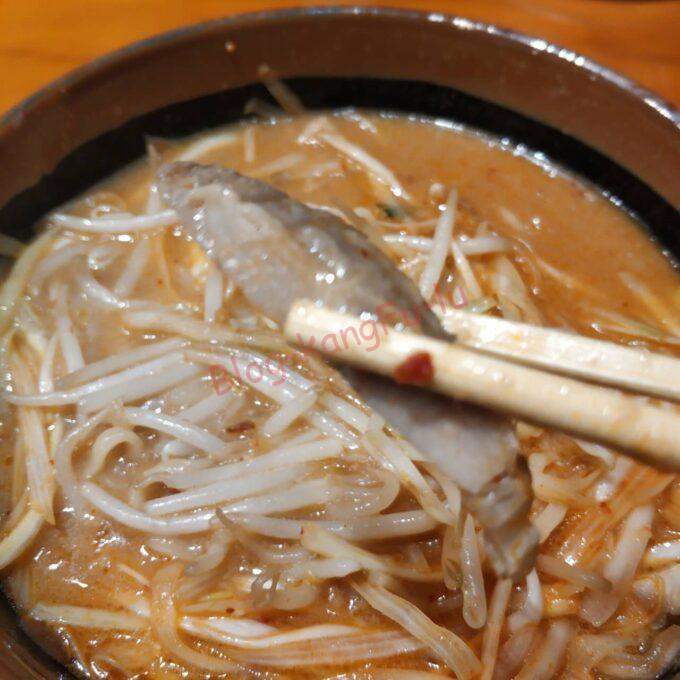 名古屋市天白区 ラーメン 味噌 田所商店 北海道味噌 肉ネギ