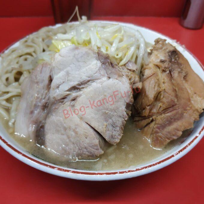 京都市左京区 ラーメン二郎京都店 ニンニクアブラ カラメ 豚