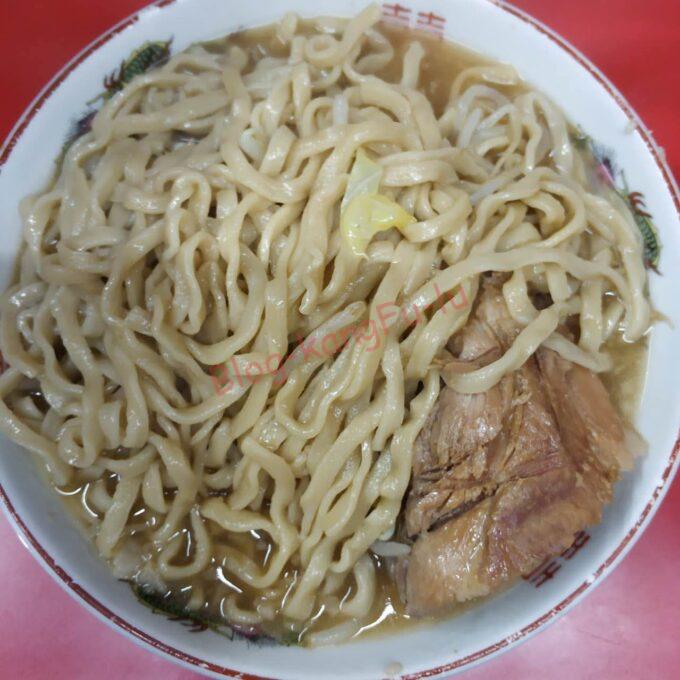 京都市左京区 ラーメン二郎京都店 ニンニクアブラ カラメ 豚