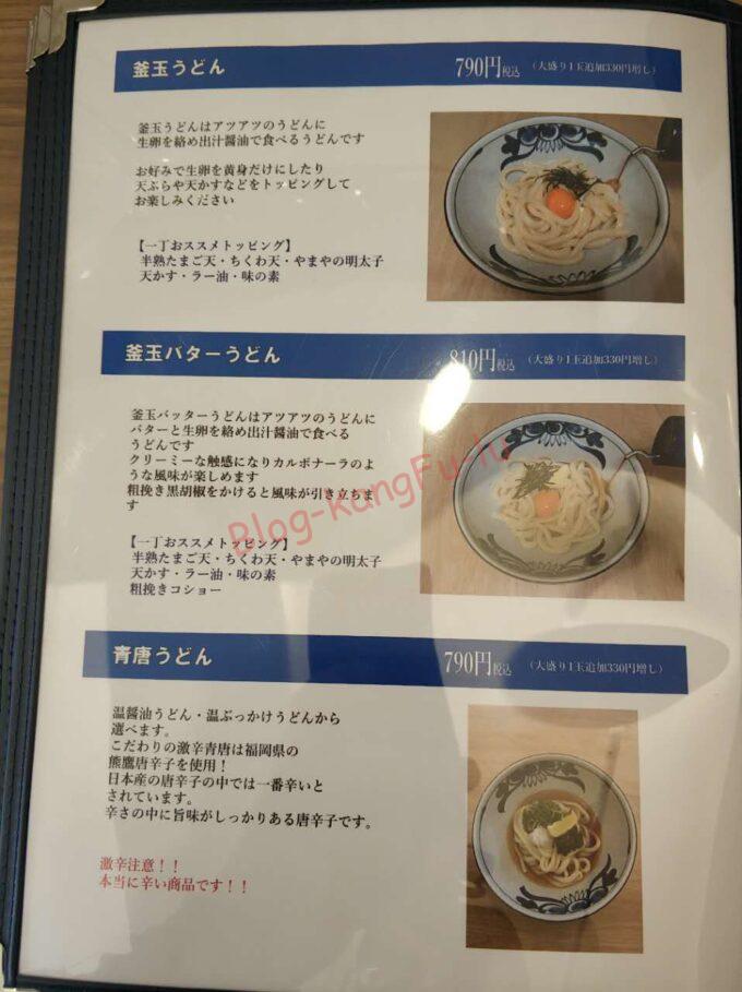 名古屋市名東区 うどん カツ丼 一丁 讃岐うどん 天かす