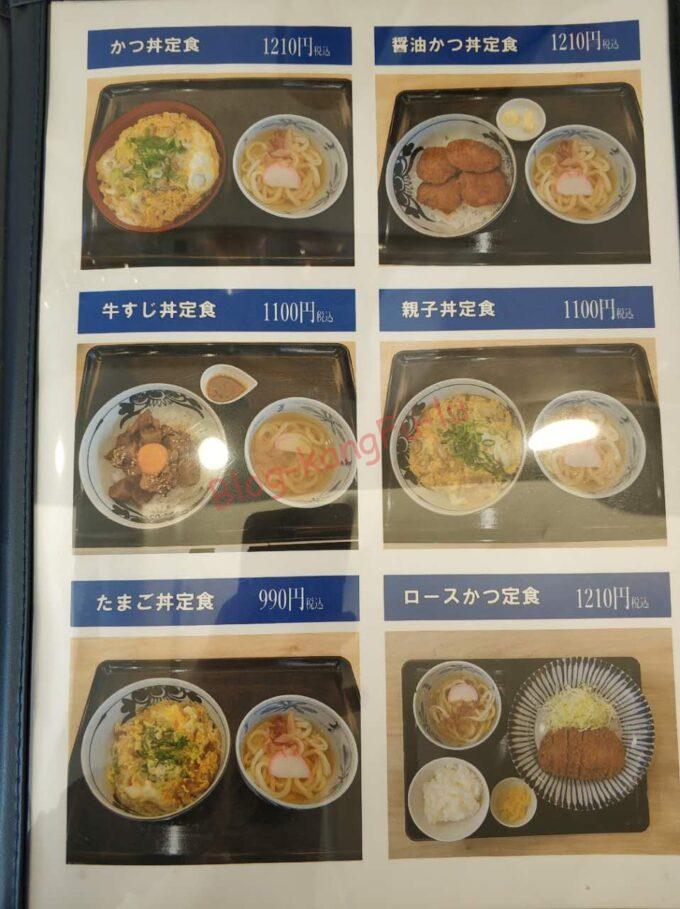 名古屋市名東区 うどん カツ丼 一丁 讃岐うどん 天かす