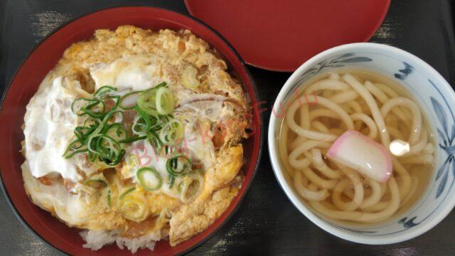 名古屋市名東区 うどん カツ丼 一丁 讃岐うどん 天かす