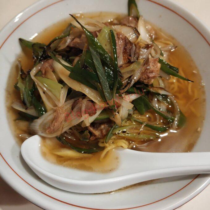 名古屋市中川区 中華料理 町中華 ラーメン 麺 炒めネギラーメン 肉マシ ネギマシ
