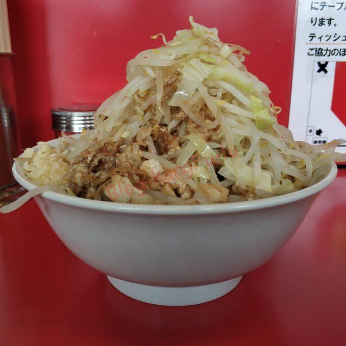 名古屋市中川区 二郎系 ラーメン ニンニク アブラ ヤサイ カラメ マシマシ 豚 ひばりヶ丘 三田