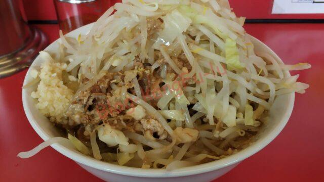 名古屋市中川区 二郎系 ラーメン ニンニク アブラ ヤサイ カラメ マシマシ 豚 ひばりヶ丘 三田