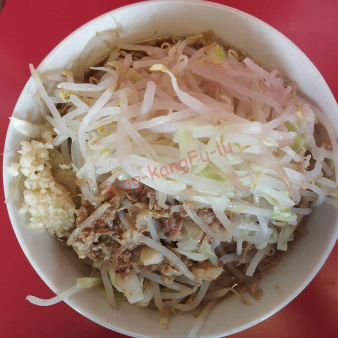 名古屋市中川区 二郎系 ラーメン ニンニク アブラ ヤサイ カラメ マシマシ 豚 ひばりヶ丘 三田