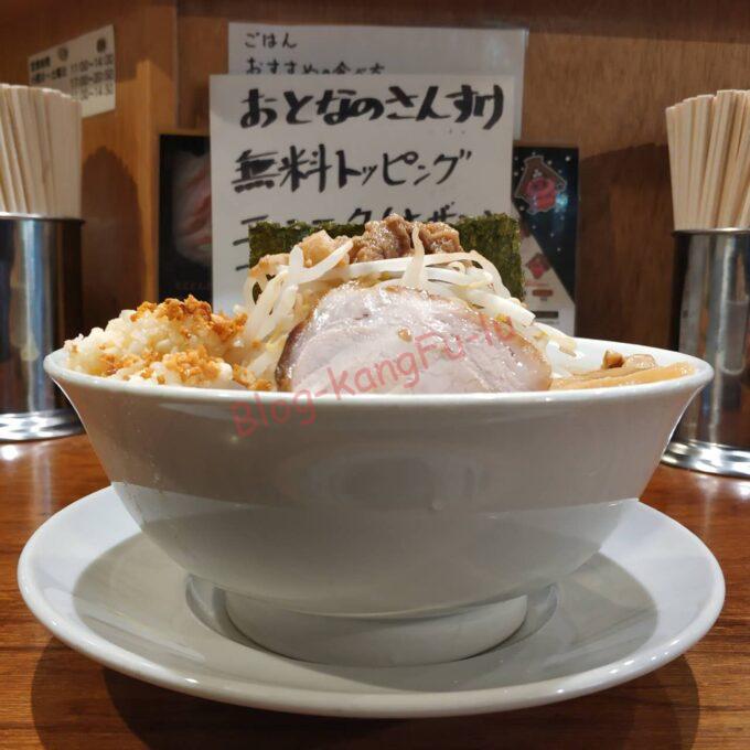 名古屋丸の内 ラーメン 肉うどんさんすけ ヤサイニンニクうどん ラーメン二郎