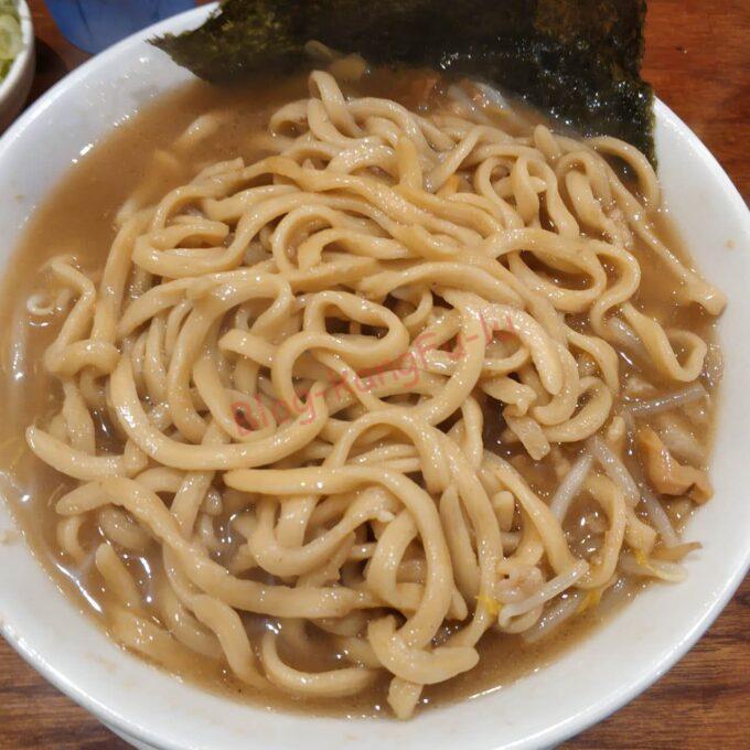 名古屋丸の内 ラーメン 肉うどんさんすけ ヤサイニンニクうどん ラーメン二郎