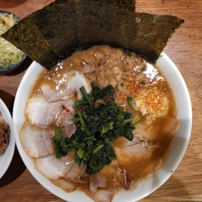 名古屋丸の内 ラーメン 肉うどんさんすけ 家系チャーシューうどん ラーメン二郎
