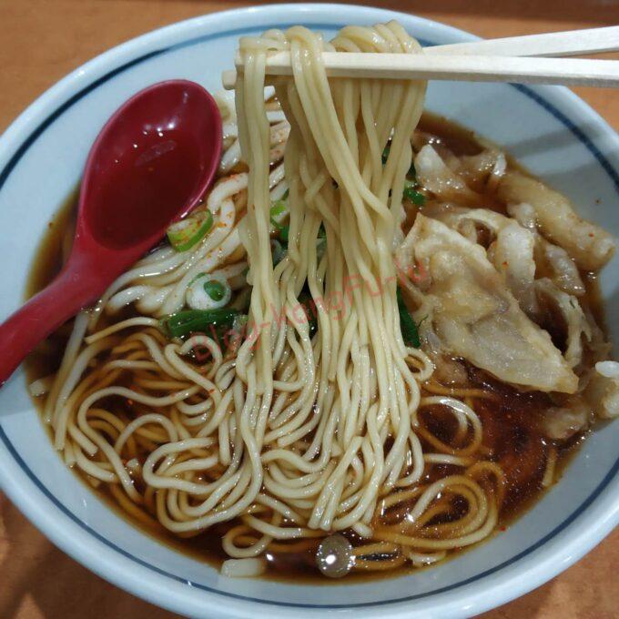 名古屋新栄 長命うどん う中 コロッケ かきあげ 玉ねぎ うどん 中華そば