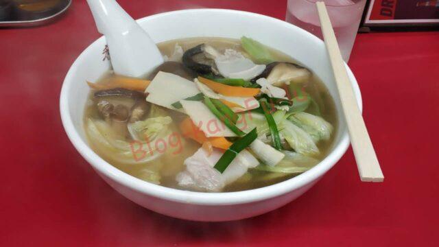 名古屋伏見 町中華 中華料理 香蘭園 五目ラーメン 五目そば 炒飯 チャーハン