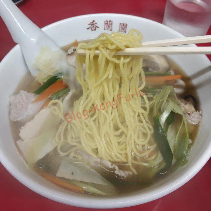 名古屋伏見 町中華 中華料理 香蘭園 五目ラーメン 五目そば 炒飯 チャーハン