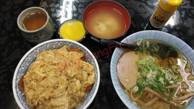 名古屋市中川区 うどん そば きしめん 葉栗屋 カツ丼 かつ丼 中華そば ラーメン
