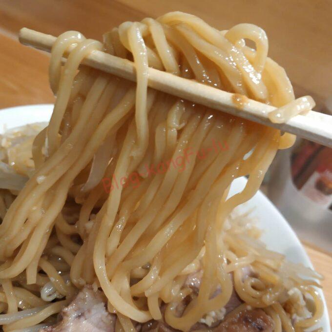 名古屋市名東区 二郎系 細麺 ミゾグチヤ ニンニク ふと麺