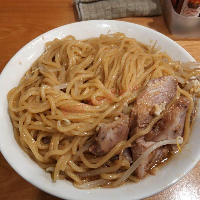 名古屋市名東区 二郎系 細麺 ミゾグチヤ ニンニク ふと麺