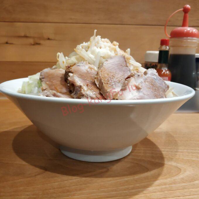 名古屋市名東区 二郎系 細麺 ミゾグチヤ ニンニク ふと麺