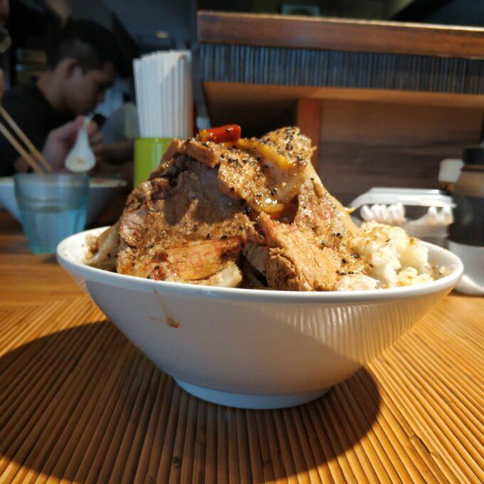 名古屋市守山区 三代目溝口屋 二郎系 豪麺 ネパル麺 ネパール コド粉 肉増し ニンニク