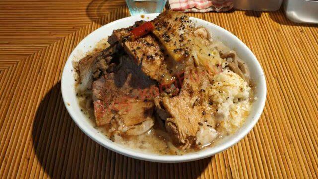 名古屋市守山区 三代目溝口屋 二郎系 豪麺 ネパル麺 ネパール コド粉 肉増し ニンニク