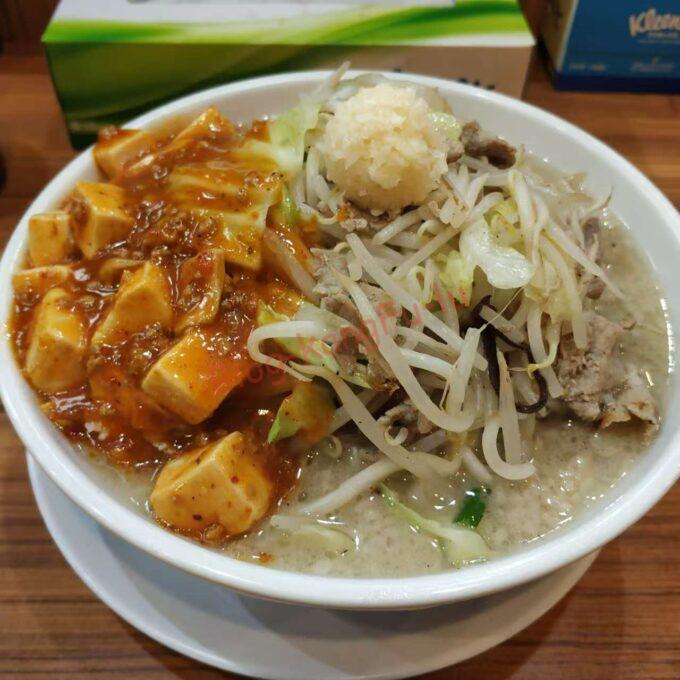 名古屋市東区 タンメン ニュータマヤ 大陸ラーメン 中華料理 町中華 ニンニク 麻婆豆腐 蒙古タンメン中本
