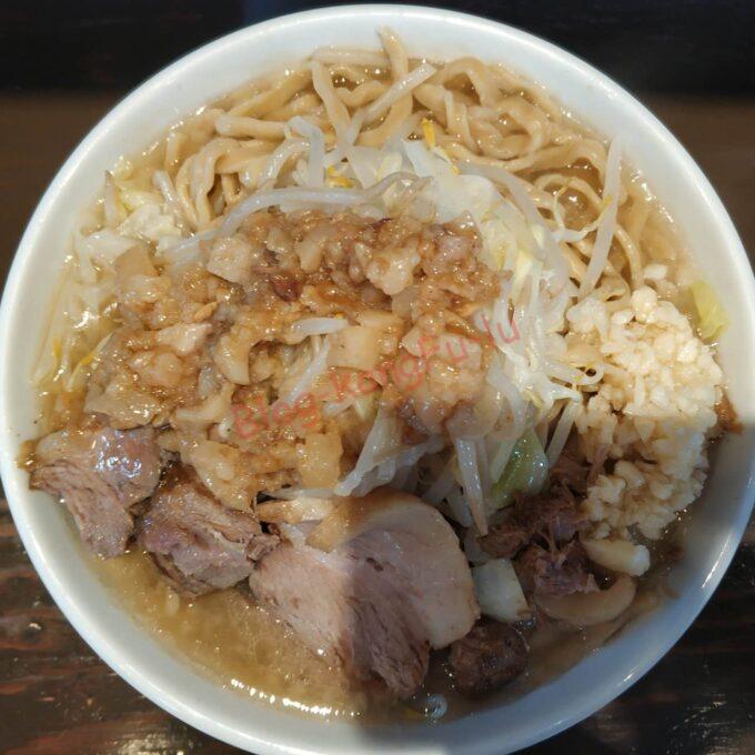 名古屋市天白区 歴史を刻め八事店 二郎系 塩 味薄め アジウスメ
