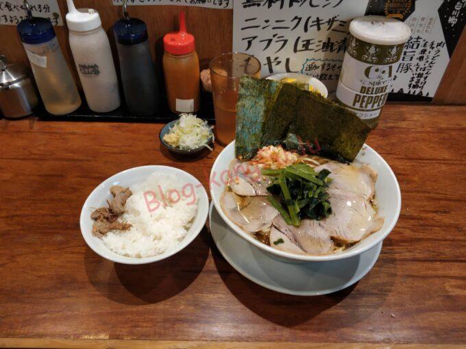 名古屋丸の内 肉うどんさんすけ 家系ラーメン ラーメン二郎 ライス